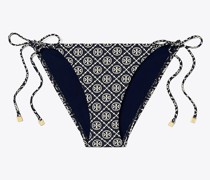 Tory Burch Printed String Bikini Bottom