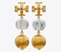 Tory Burch Roxanne Small Double-Drop Earring