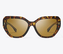 Tory Burch Miller Oversized Cat-Eye Sunglasses