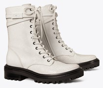Tory Burch T Hardware Combat Boot