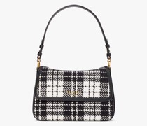 Hudson Posh Plaid Schultertasche aus Jacquard mit Umschlag, Wandelbar, Mittelgroß - Black Multi. - ONE SIZE