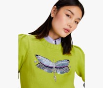 Dragonfly Embellished Pullover