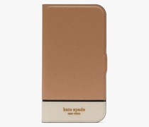 Morgan Colorblock Umschlaghülle für iPhone 14 Pro Max, magnetisch