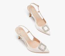 Buckle Up Slingback Pumps