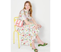 Montauk Rooftop Garden Kleid mit Blumenprint - Freh White Multi