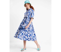 Tropical Foliage Montauk Kleid