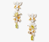 Floral Frenzy Neutral Statement-Ohrringe