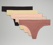 UnderEase String mit mittelhohem Bund 5er-Pack