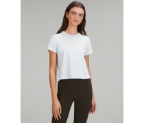 T-Shirt aus Baumwollmischung im Classic Fit