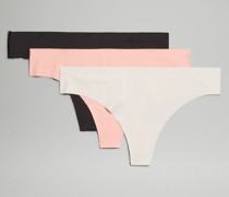 InvisiWear String mit mittelhohem Bund 3er-Pack