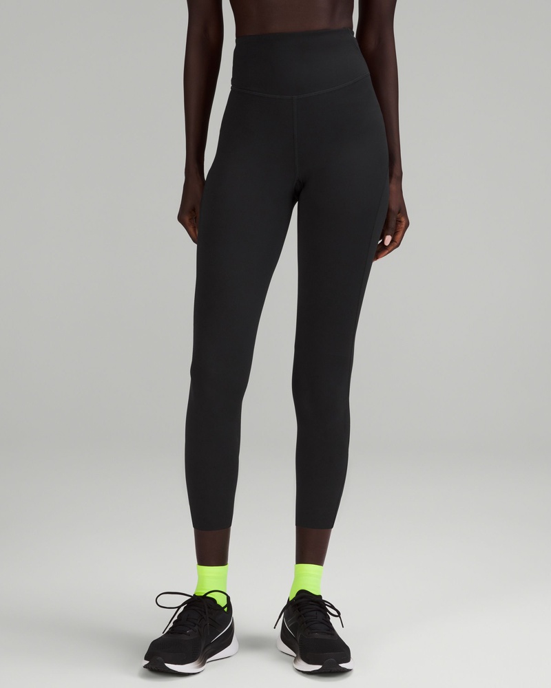 LULULEMON Damen Base Pace Crop mit hohem Bund 58 cm