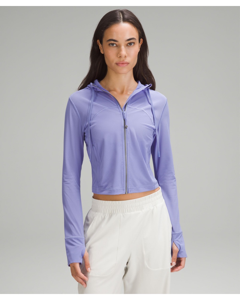 LULULEMON Damen Nulu und Mesh Cropped Define Jacke