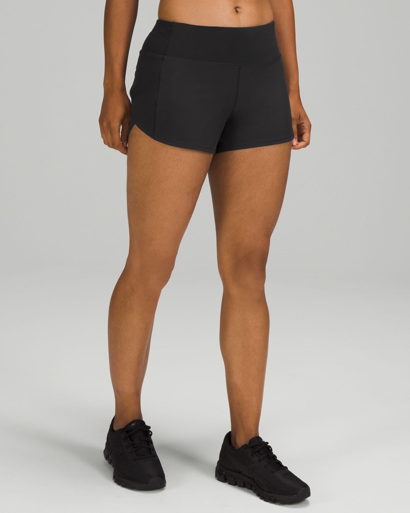 LULULEMON Damen Speed Up Shorts mit Liner und mittelhohem Bund 10 cm