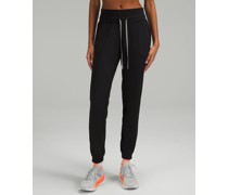 Throwback Base Läufer Joggerhose mit hohem Taillenbund