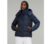 Wunder Puff Jacke Wordmark für Frauen - Blau