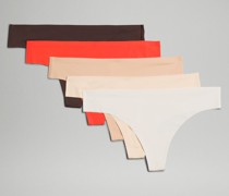 InvisiWear String mit mittelhohem Bund 5er-Pack
