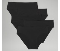 InvisiWear Bikini-Unterwäsche mit mittelhohem Bund 5er-Pack