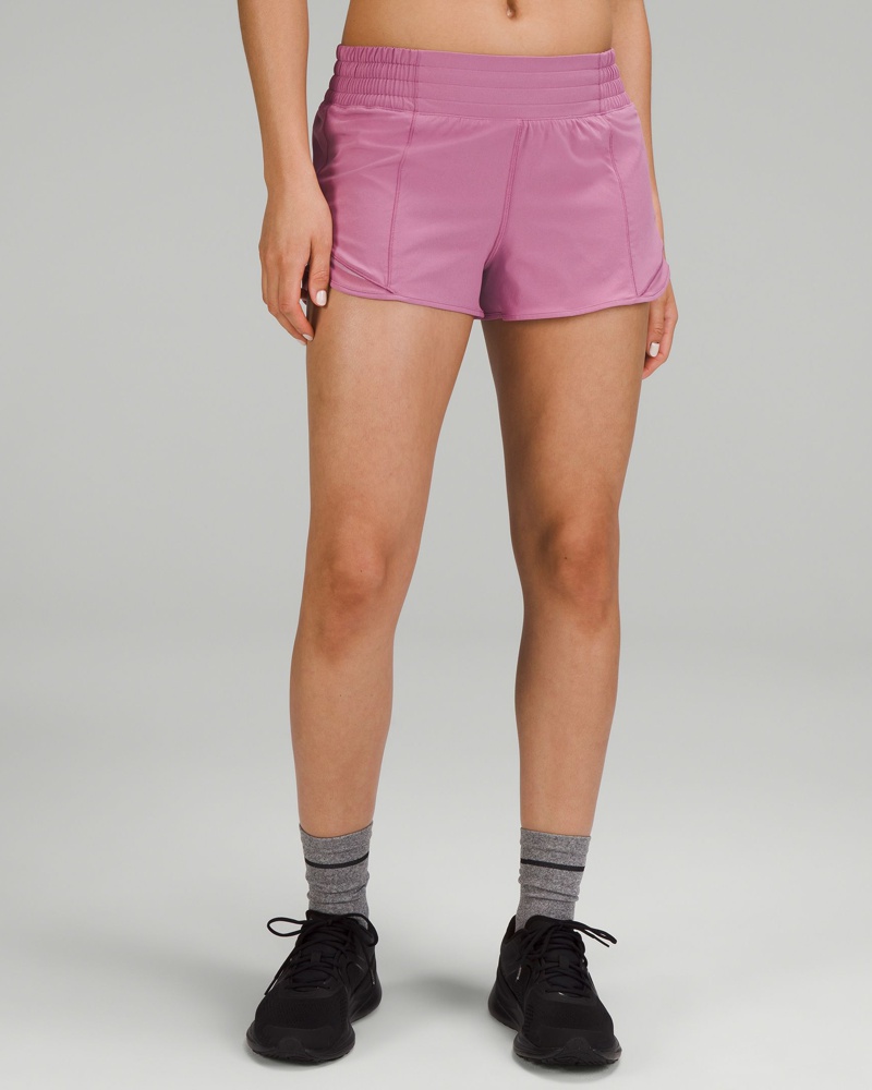 LULULEMON Damen Hotty Hot Shorts mit hohem Bund und Liner 6 cm