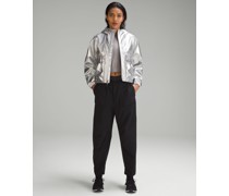 lululemon lab Kapuzenjacke in Metallic-Optik für Frauen