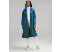 Evergreen Jacke lang mit durchgehendem Reißverschluss