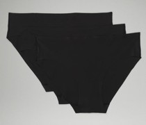 InvisiWear Bikini-Unterwäsche mit mittelhohem Bund 3er-Pack