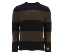 MOHAIR STRIPED SWEATER