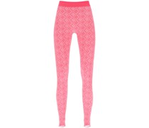 ALL-OVER LOGO LEGGINGS