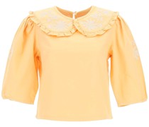 LIANNA BLOUSE WITH EMBROIDERY