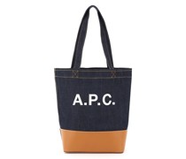 A.P.C. AXELLE DENIM SMALL TOTE BAG