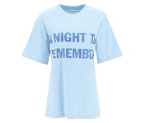 A NIGHT TO REMEMBER OVERSIZED T-SHIRT