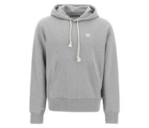 HOODIE WITH LOGO PATCH DETAIL