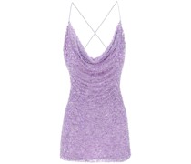 'BILLIE' DRESS WITH BEADS AND SEQUINS