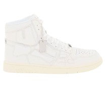 SKEL HI-TOP LEATHER SNEAKERS