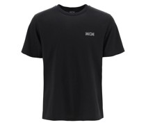 T-SHIRT WITH EMBROIDERED LOGO DETAIL