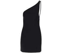 'COLORADO' COMPACT KNIT ONE-SHOULDER MINI DRESS