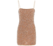 'DIONNE' MINI DRESS WITH BEADS AND SEQUINS