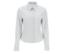 PIN-STRIPED SHIRT