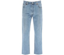 LEVI'S HIGH RISE STOVE PIPE JEANS