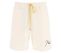 JERSEY BERMUDA SHORT WITH LOGO EMBROIDERY