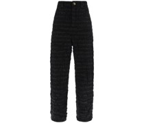 BAGGY LAÉ-EFFECT TWEED PANTS