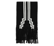 'RURAL CRS' JACQUARD KNITTED SCARF