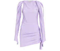 DRAPED INI DRESS WITH CUT OUTS