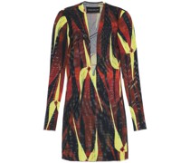 HELIOS MESH MINI DRESS