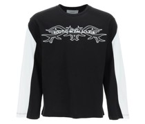 TATTOO PRINT LONG SLEEVE T-SHIRT