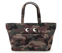 EYES ECONYL SHOPPING BAG