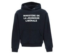 LETTERING PRINT HOODIE