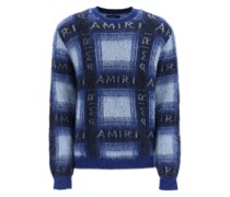 BRANDED APACA AND MOHAIR BEND SWEATER