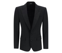 SINGLE-BREASTED TUXEDO JACKET