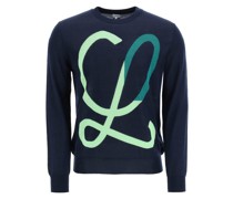 LOGO INTARSIA PULLOVER