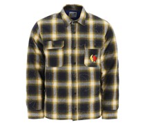 CHECK FLANNEL PADDED OVERSHIRT